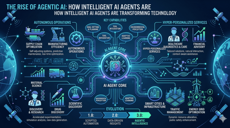 The Rise of Agentic AI: How Intelligent AI Agents Are Transforming Technology