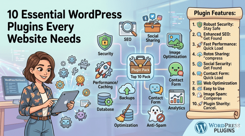 10 Essential WordPress Plugins Every Website Needs