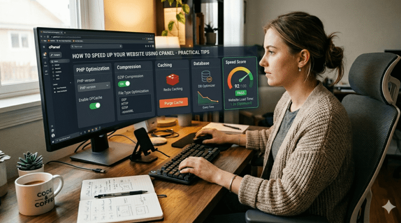 How to Speed Up Your Website Using cPanel – Practical Tips