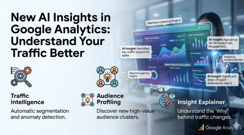 New AI Insights in Google Analytics- Understand Your Traffic Better