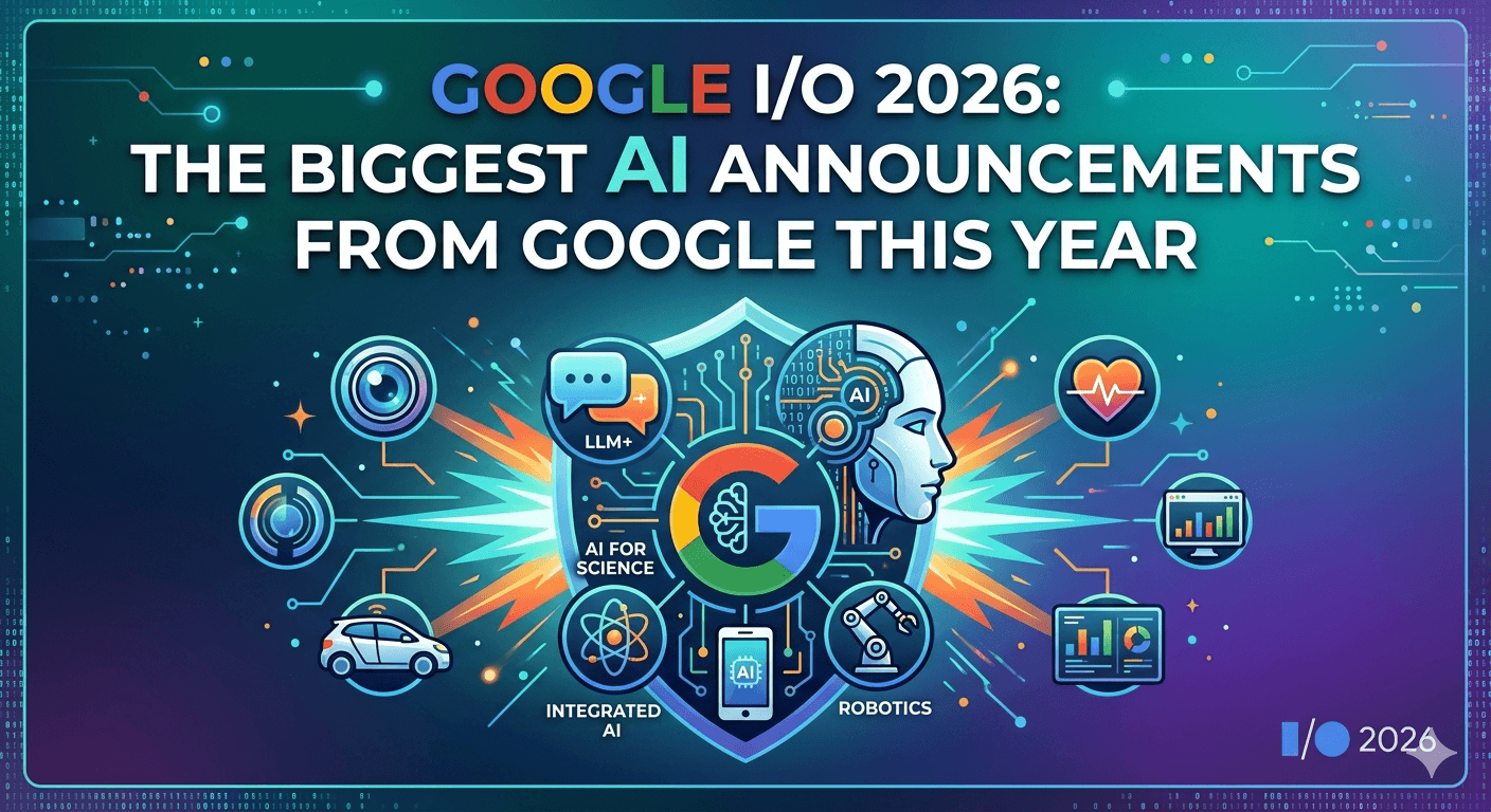 Google I/O 2026: The Biggest AI Announcements from Google This Year