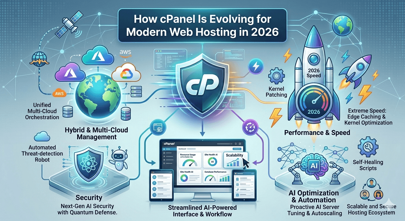 How cPanel Is Evolving for Modern Web Hosting in 2026