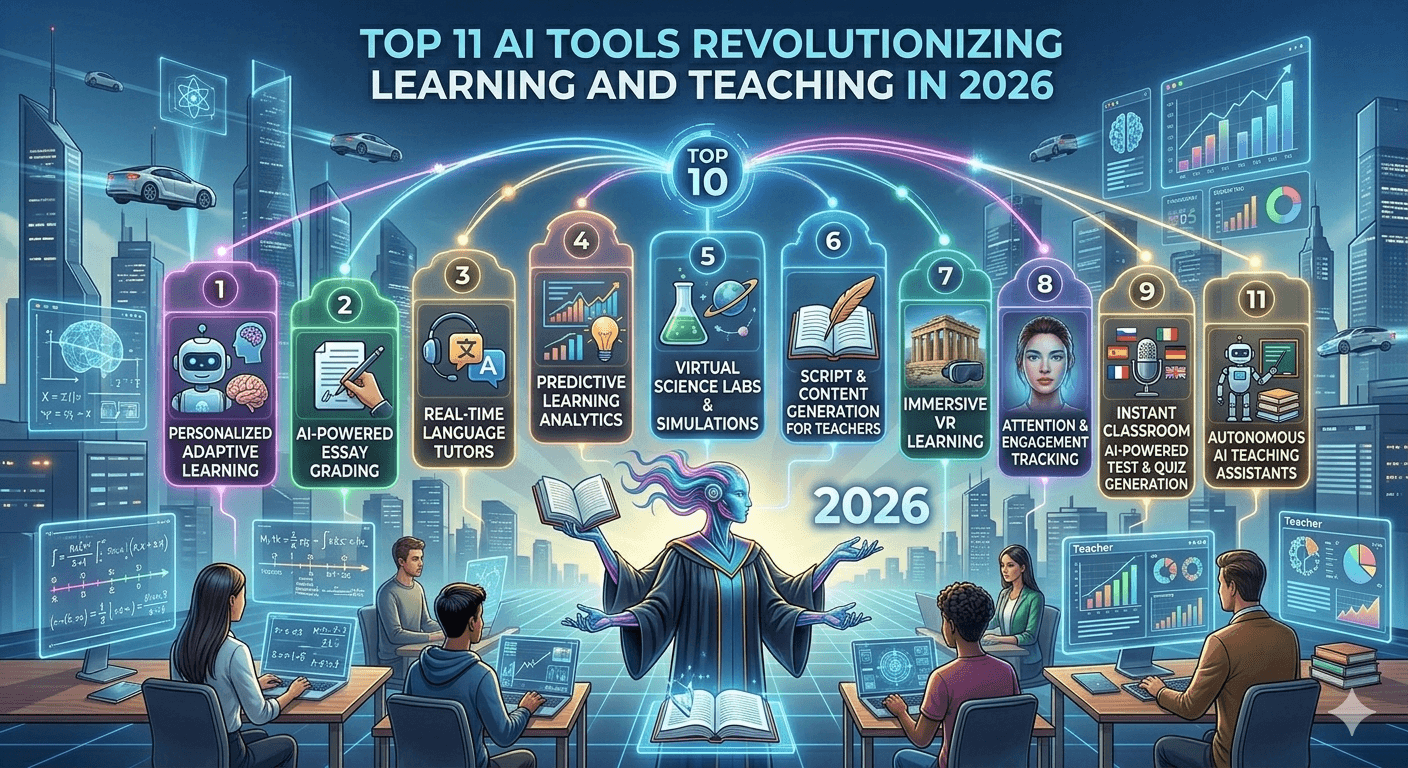 AI for Learning and Teaching: Top 11 Tools That Are Changing the Game
