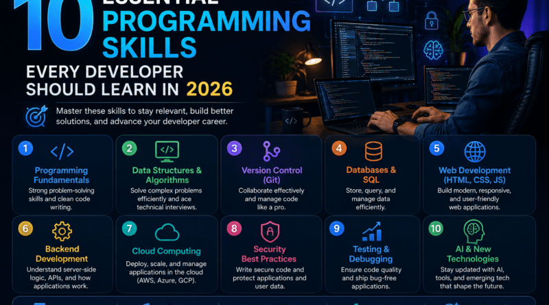10 Essential Programming Skills Every Developer Should Learn in 2026