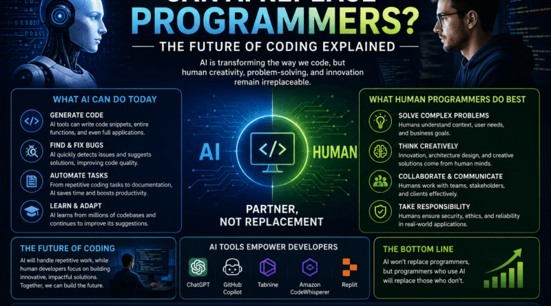 Can AI Replace Programmers? The Future of Coding Explained