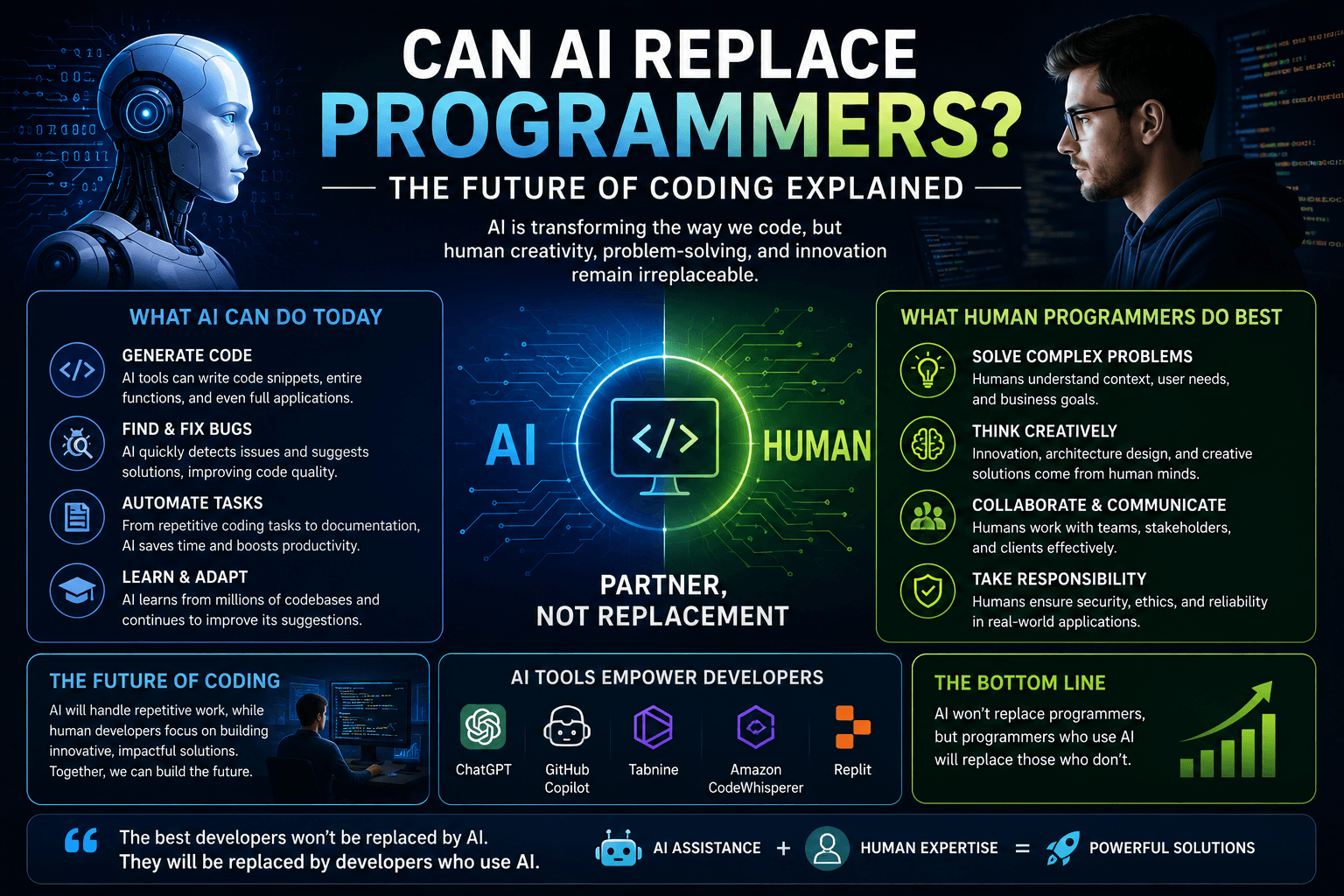 Can AI Replace Programmers? The Future of Coding Explained