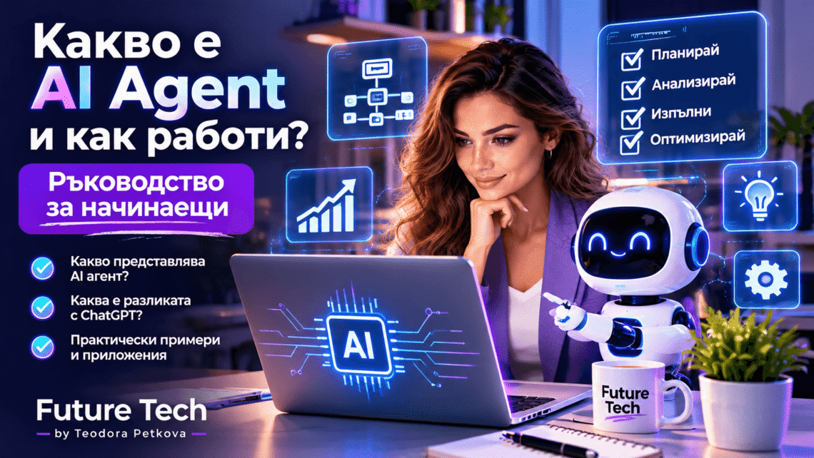 Какво е AI Agent и как работи – обяснено за начинаещи