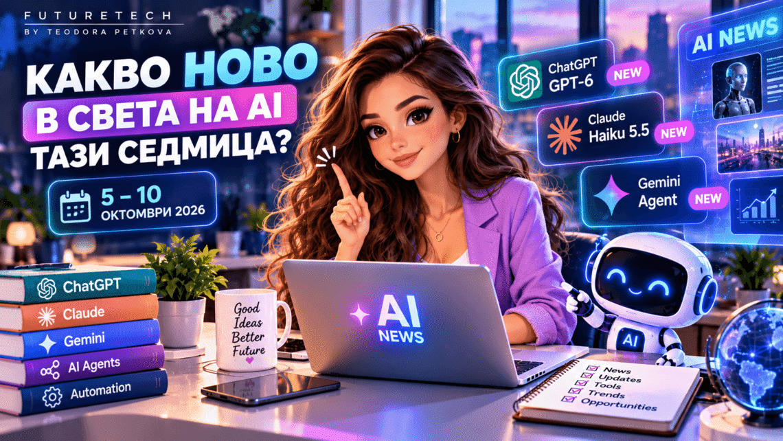 Какво ново в света на AI тази седмица?
